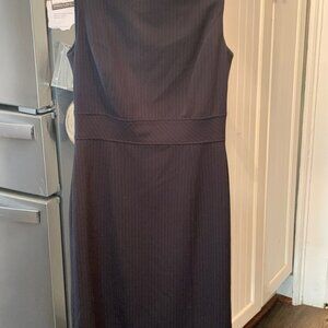 Tahari pin‎ stripe midi dress. Worn about 3x